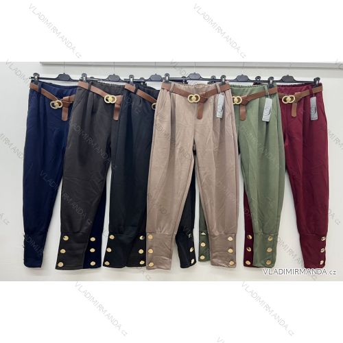 Women's Summer Long Harem Pants (42/44/46 ONE SIZE) ITALIAN FASHION IM424361