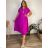 Women's elegant party long sleeve dress (S/M ONE SIZE) ITALIAN FASHION IM322282