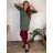 Women's elegant party long sleeve dress (S/M ONE SIZE) ITALIAN FASHION IM322282