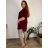 Women's elegant party long sleeve dress (S/M ONE SIZE) ITALIAN FASHION IM322282
