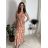 Long summer sleeveless women's dress Mariposa (M/L, XL/2XL) IMWDF25F1056