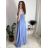 Women's Long Strapless Sequin Party Dress (S/M ONE SIZE) ITALIAN FASHION IMPSH233348