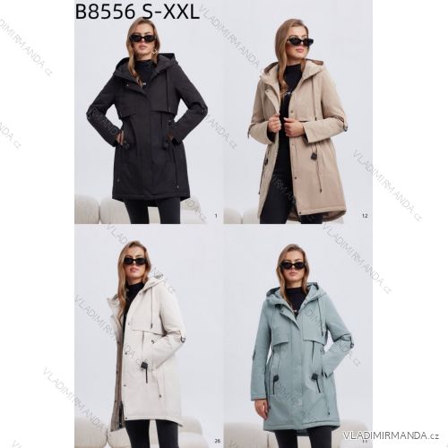 Autumn jacket with hood, zipper, long sleeves, women's (S - 2XL) SWEST IMWSW25B8556