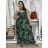 Long summer dress with straps for women (S/M ONE SIZE) ITALIAN FASHION IMPEM2455618