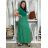Women's Oversized Knitted Long Sleeve Sweater (S/M ONE SIZE) ITALIAN FASHION IMSN2416125 -   Light blue -   S / M / L