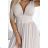 Women's long sleeveless formal dress SUSAN (L,XL) ITALIAN FASHION NUM254902/DR L beige