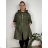 Women's elegant party long sleeve dress (S/M ONE SIZE) ITALIAN FASHION IM322282