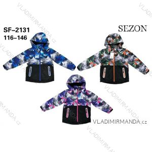 Fleece-insulated children's jacket for girls and boys (116-146) SEASON SEZ24SF-2131