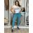 Tracksuit pants long ladies (uni s / m) ITALIAN MODA IM419836