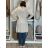 Women's cotton cardigan with hood (UNI SM) ITALIAN FASHION IMD20811