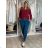 Sleeveless jacket long sleeve (uni sl) ITALIAN Fashion IMC17326 -   wine -   S/M/L