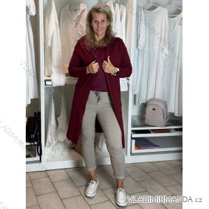 Women's Plus Size Long Sleeve Cardigan (56/58 ONE SIZE) ITALIAN FASHION IMWQ24295