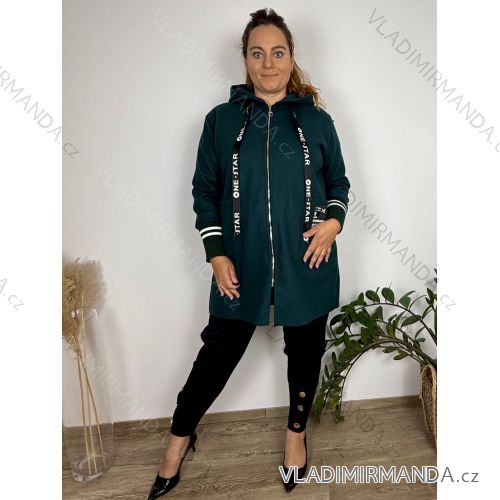 Women's Plus Size Autumn Long Sleeve Coat (2XL/3XLONE SIZE) ITALIAN FASHION IMD22703