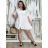 Short Sleeve Shirt Dress women (uni L-2XL) ITALIAN MODA IMS20002