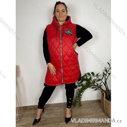 Women's elegant party long sleeve dress (S/M ONE SIZE) ITALIAN FASHION IM322282 44 red