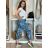 Tracksuit pants long ladies (uni s / m) ITALIAN MODA IM419836 S / M / L black