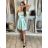 Women's elegant party long sleeve dress (S/M ONE SIZE) ITALIAN FASHION IM322282