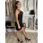 Dress with 3/4-sleeve ladies pocket (uni sl) ITALIAN Fashion IM3181746 XS/S/M black