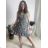 Women's icecool sleeveless summer dress (M/L, XL/2XL) AINUOSI ITALIAN FASHION IMB23XJ-1110