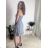 Women's icecool sleeveless summer dress (M/L, XL/2XL) AINUOSI ITALIAN FASHION IMB23XJ-1110
