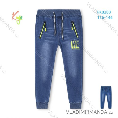 T-shirt short sleeve boys (134-164) KUGO CK0931