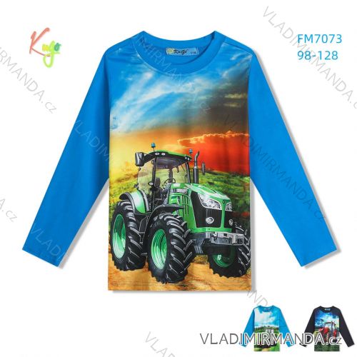 T-shirt short sleeve boys (134-164) KUGO CK0931
