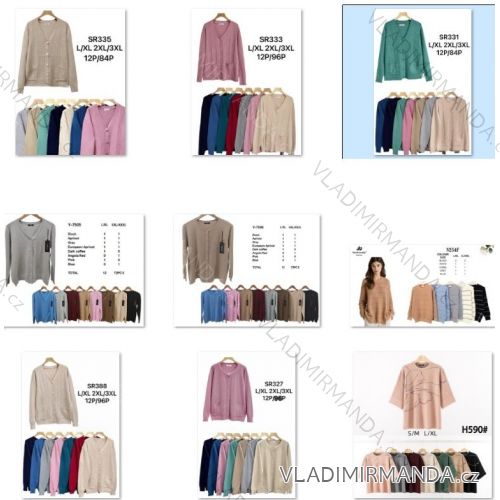 SWEATER KNIT FASHION CATALOG sweater, tunic, t-shirt, dress, coat, jacket PMWCAZARI