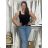 Summer undershirt women's (uni s / m) ITALIAN MODE IM319362 black S / M