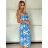 Women's short sleeve summer casual dress (S/M/L ONE SIZE) ITALIAN FASHION IMWGB25022