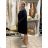 Women's oversized lambskin fleece coat (46/48/50 ONE SIZE) ITALIAN FASHION IM3251113/DU 46/48/50 petrol blue