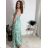 Women's long summer dress with straps (S / M ONE SIZE) ITALIAN FASHION IMWA221623