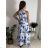 Long summer elegant sleeveless women's dress (S/M/L ONE SIZE) ITALIAN FASHION IMPBB24P9741