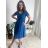 Short summer long sleeve women's dress, oversized (54/56/58 ONE SIZE) ITALIAN FASHION IM425070