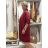 Women's Summer Long Harem Pants (42/44/46 ONE SIZE) ITALIAN FASHION IM424361 54/56/58 wine