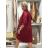 Women's Summer Long Harem Pants (42/44/46 ONE SIZE) ITALIAN FASHION IM424361 54/56/58 wine