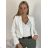 Women's short sleeve jacket (S/M ONE SIZE) ITALIAN FASHION IMPDY23MDUE10204 green khaki S / M / L