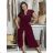 Women's 3/4 long sleeve shirt dress (XS/S/M ONE SIZE) ITALIAN FASHION IMD25030