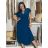 Women's 3/4 long sleeve shirt dress (XS/S/M ONE SIZE) ITALIAN FASHION IMD25030