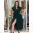 Women's 3/4 long sleeve shirt dress (XS/S/M ONE SIZE) ITALIAN FASHION IMD25030