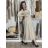Women's casual summer short sleeve dress VIOLA (S/M/L ONE SIZE) ITALIAN FASHION IMSM25022
