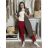 Women's long sleeveless fleece vest, oversized (S/M/L/XL ONE SIZE) ITALIAN FASHION IMD22900