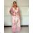 Women's short sleeve summer casual dress (S/M/L ONE SIZE) ITALIAN FASHION IMWGB25022
