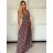 Women's summer top (UNI S / M) ITALIAN FASHION IMM20396 -   Brown
 -   S / M