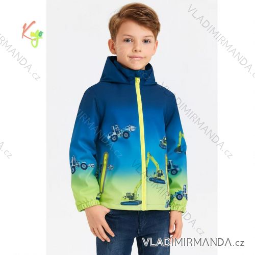 Softshell pants insulated with fleece children's girls and boys (98-128) KUGO HK5057