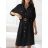 Women's 3/4 long sleeve shirt dress (XS/S/M ONE SIZE) ITALIAN FASHION IMD25030