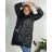 Women's oversized hooded jacket (2XL/3XL/4XL ONE SIZE) ITALIAN FASHION IM423KIRA
