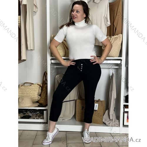 Women's stretch pants (S/M/L ONE SIZE) ITALIAN FASHION IMC25324