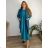 Women's elegant party long sleeve dress (S/M ONE SIZE) ITALIAN FASHION IM322282