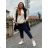 Women's elegant party long sleeve dress (S/M ONE SIZE) ITALIAN FASHION IM322282