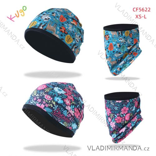 Softshell pants insulated with fleece children's girls and boys (98-128) KUGO HK5057